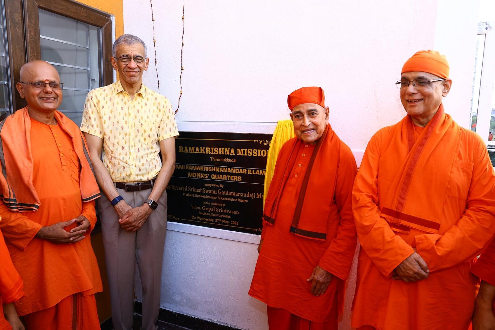 Monks Quarters Inauguration