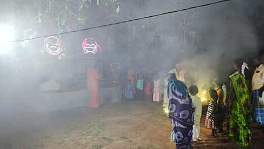 Thirumukkudal Diwali Celebrations 2024 with Irrula children and with their parents