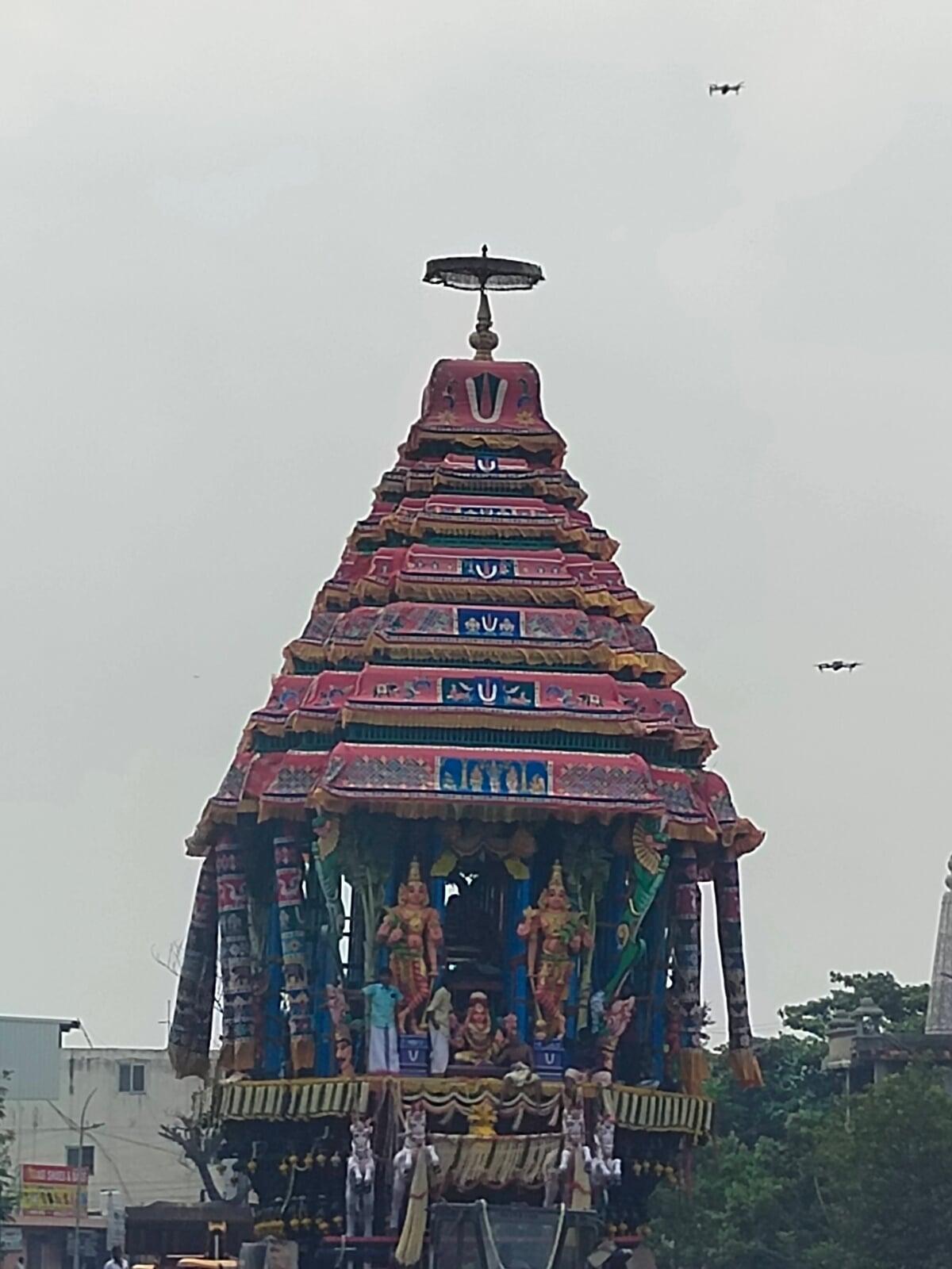 Varadharaja Perumal Ratha Yatra Butter Milk Distribution